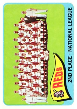 1965 Topps #316 Cincinnati Reds TC