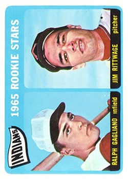 1965 Topps #501 Rookie Stars/Ralph Gagliano RC/Jim Rittwage RC