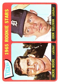 1965 Topps #593 Rookie Stars/Jackie Moore RC/John Sullivan RC SP