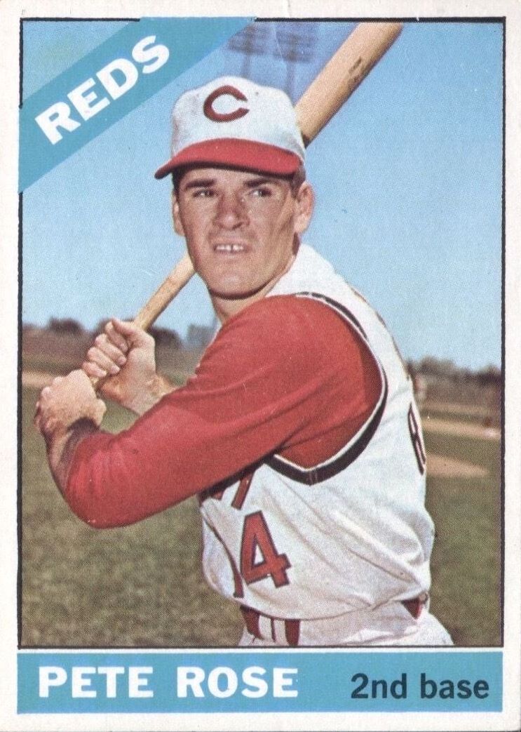 1966 Topps #30 Pete Rose DP UER/1963 Hit total is wrong