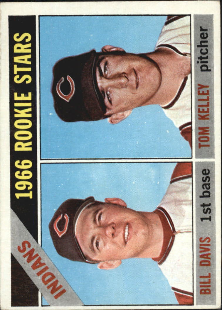 1966 Topps #44 Rookie Stars/Bill Davis/Tom Kelley