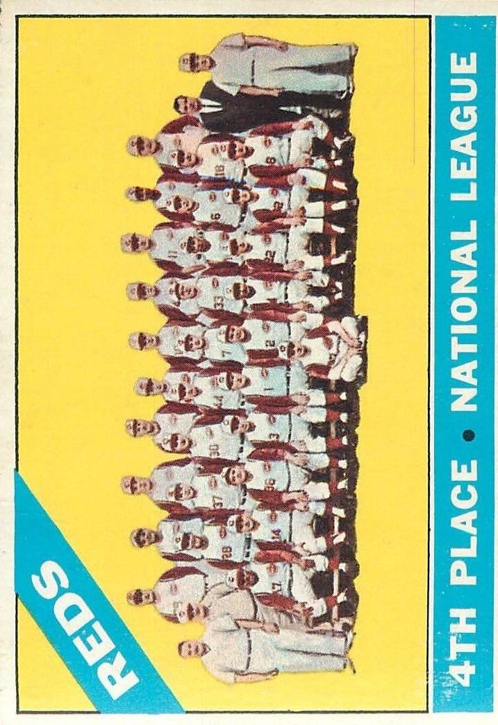 1966 Topps #59 Cincinnati Reds TC