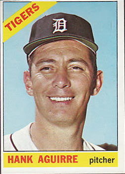 1966 Topps #113 Hank Aguirre