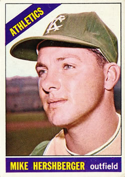 1966 Topps #236 Mike Hershberger
