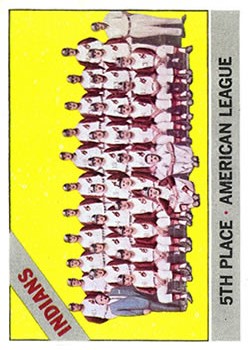 1966 Topps #303 Cleveland Indians TC