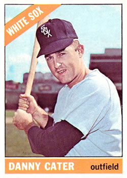 1966 Topps #398 Danny Cater