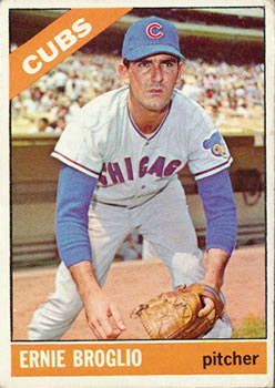 1966 Topps #423 Ernie Broglio