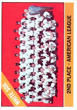 1966 Topps #426 Chicago White Sox TC