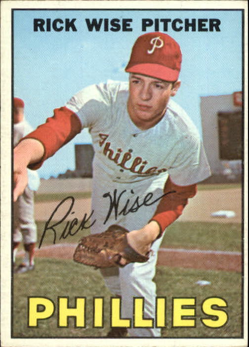 1967 Topps #37 Rick Wise