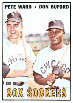 1967 Topps #143 Sox Sockers/Pete Ward/Don Buford