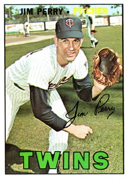 1967 Topps #246 Jim Perry