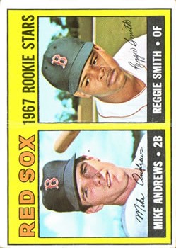 1967 Topps #314 Rookie Stars/Mike Andrews RC/Reggie Smith RC