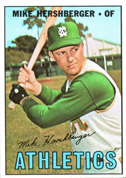 1967 Topps #323 Mike Hershberger