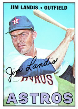 1967 Topps #483 Jim Landis