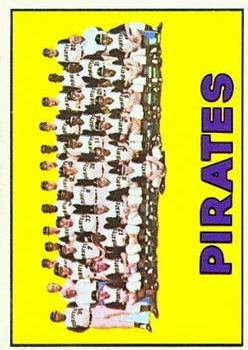 1967 Topps #492 Pittsburgh Pirates TC