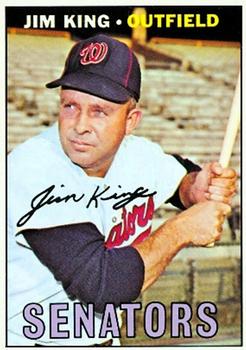 1967 Topps #509 Jim King