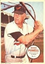 1967 Topps Posters Inserts #1 Boog Powell