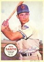 1967 Topps Posters Inserts #26 Ron Santo