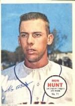 1967 Topps Posters Inserts #31 Ron Hunt
