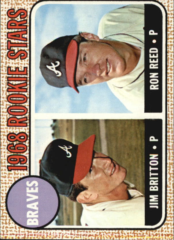 1968 Topps #76 Rookie Stars/Jim Britton/Ron Reed RC