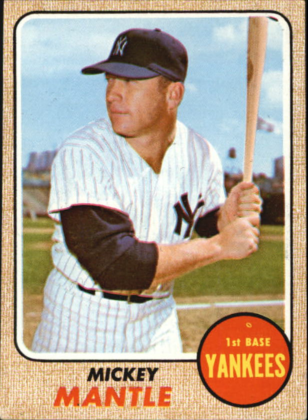 1968 Topps #280 Mickey Mantle