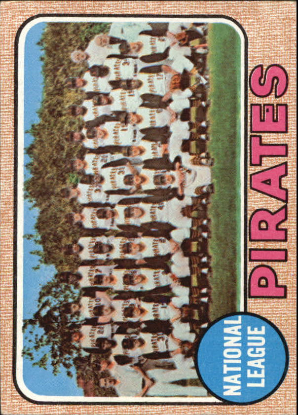 1968 Topps #308 Pittsburgh Pirates TC