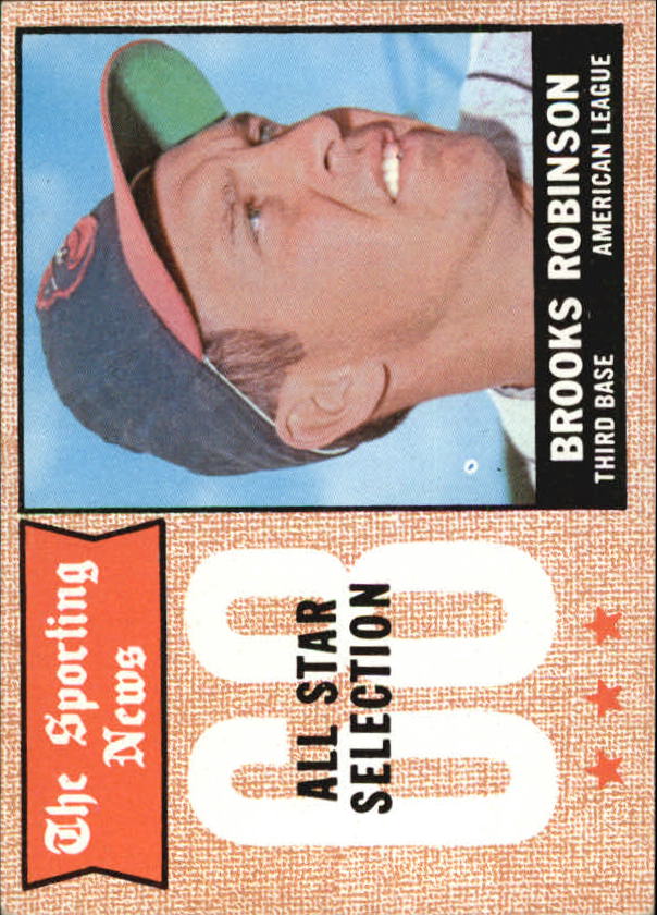 1968 Topps #365 Brooks Robinson AS