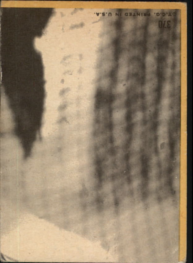1968 Topps #370 Hank Aaron AS back image
