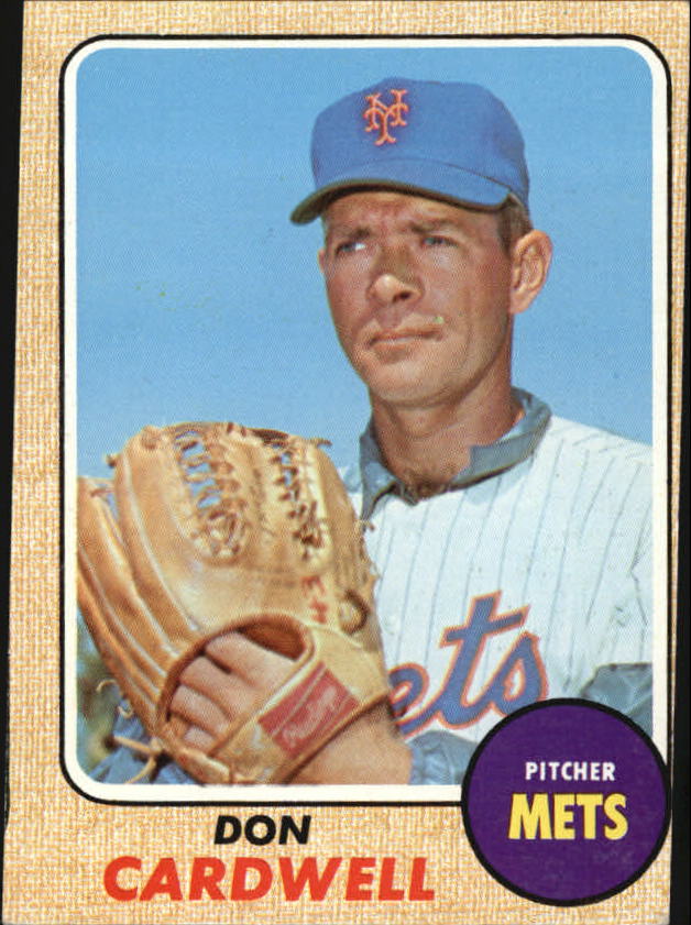 1968 Topps #437 Don Cardwell