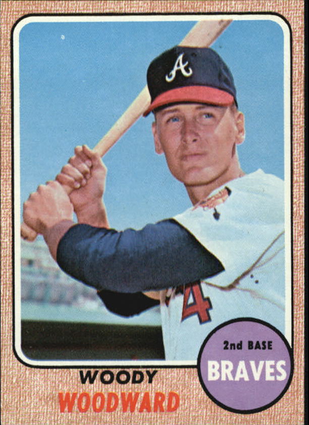 1968 Topps #476 Woody Woodward