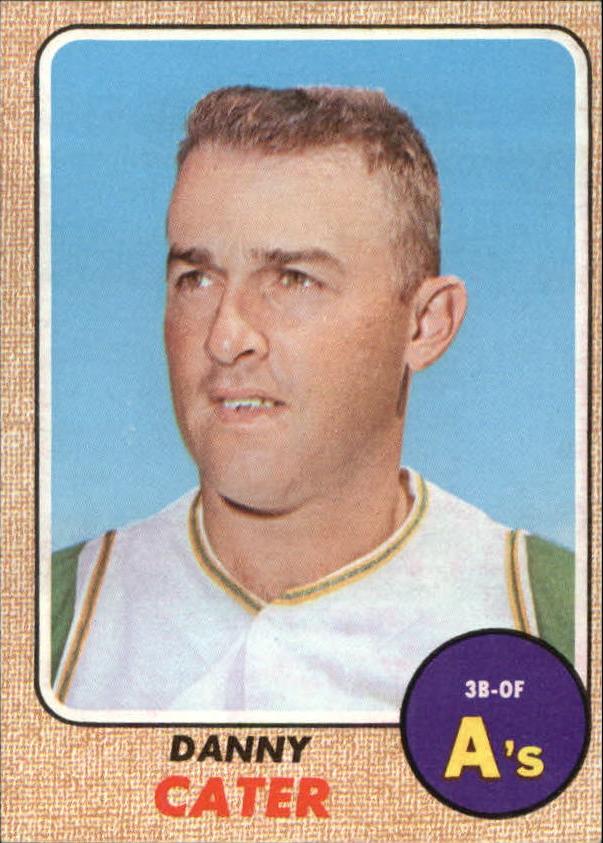 1968 Topps #535 Danny Cater