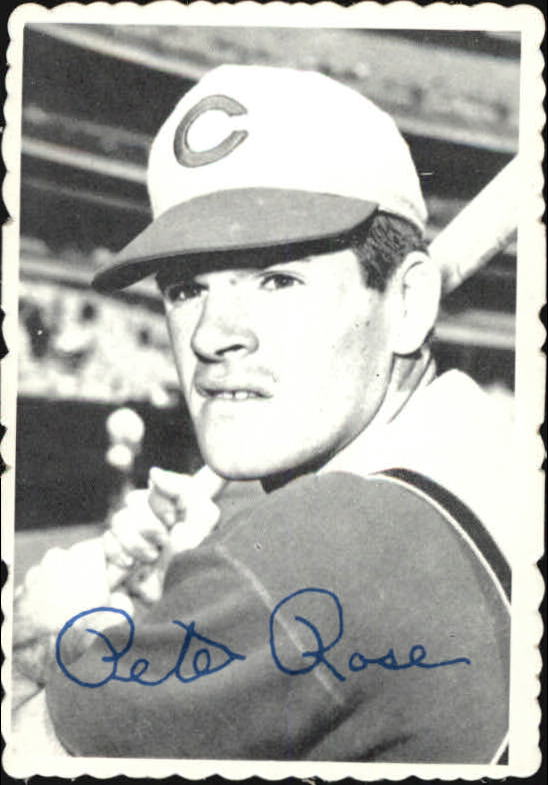1969 Topps Deckle Edge #21 Pete Rose