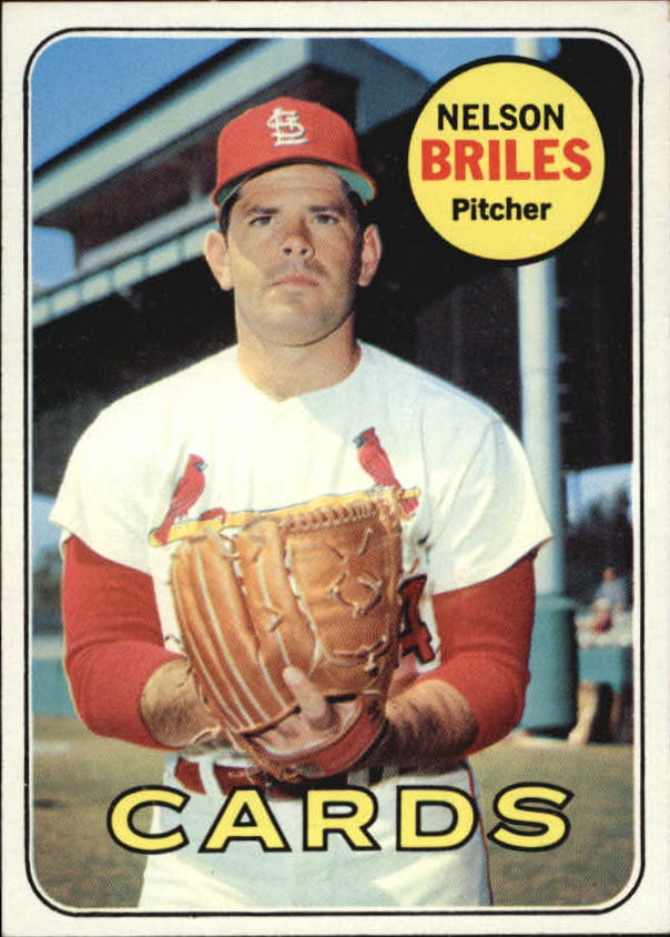 1969 Topps #60 Nelson Briles
