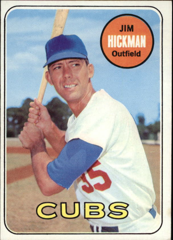 1969 Topps #63 Jim Hickman