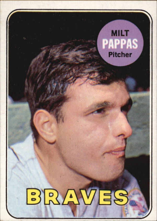 1969 Topps #79 Milt Pappas