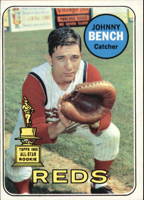 1969 Topps #95 Johnny Bench