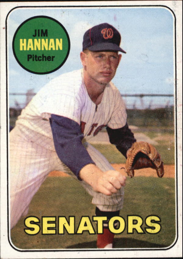 1969 Topps #106 Jim Hannan