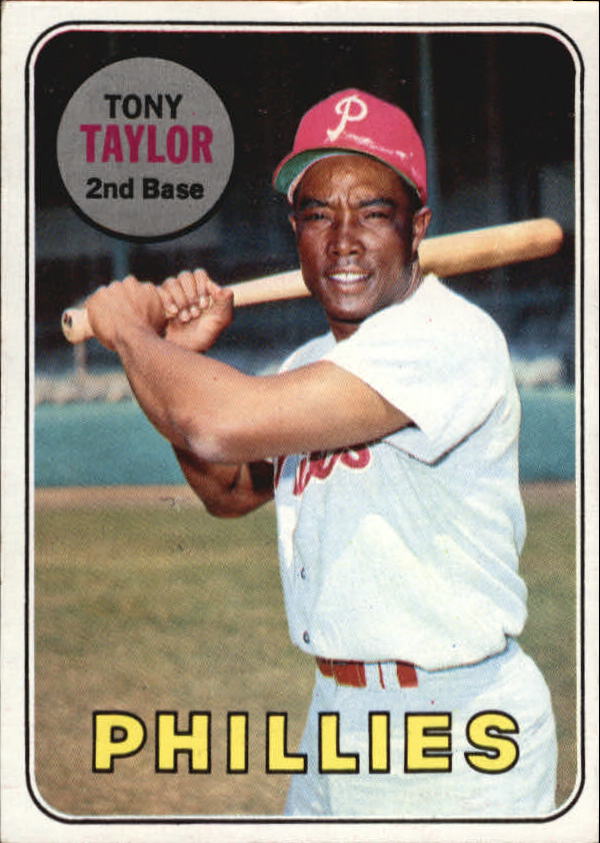 1969 Topps #108 Tony Taylor