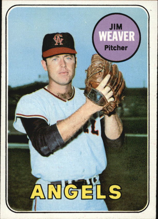 1969 Topps #134 Jim Weaver