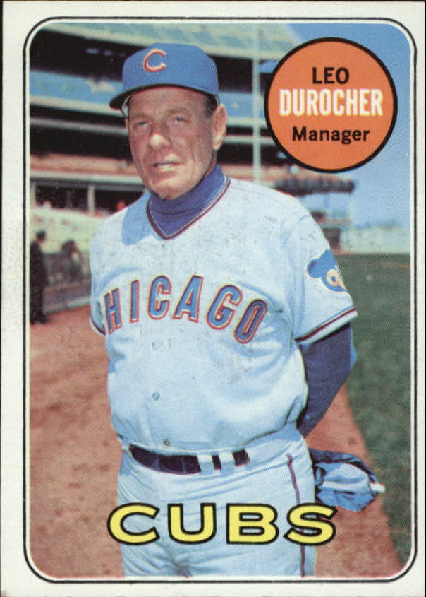 1969 Topps #147 Leo Durocher MG