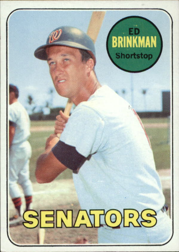 1969 Topps #153 Ed Brinkman