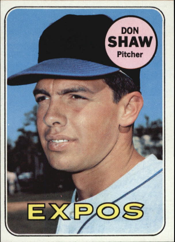 1969 Topps #183 Don Shaw