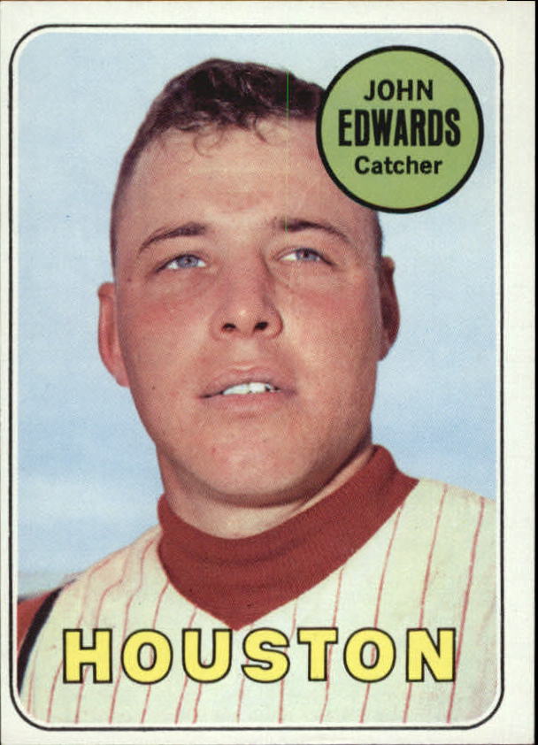 1969 Topps #186 Johnny Edwards