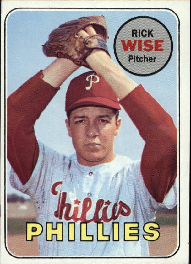 1969 Topps #188 Rick Wise
