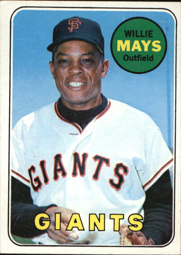 1969 Topps #190 Willie Mays