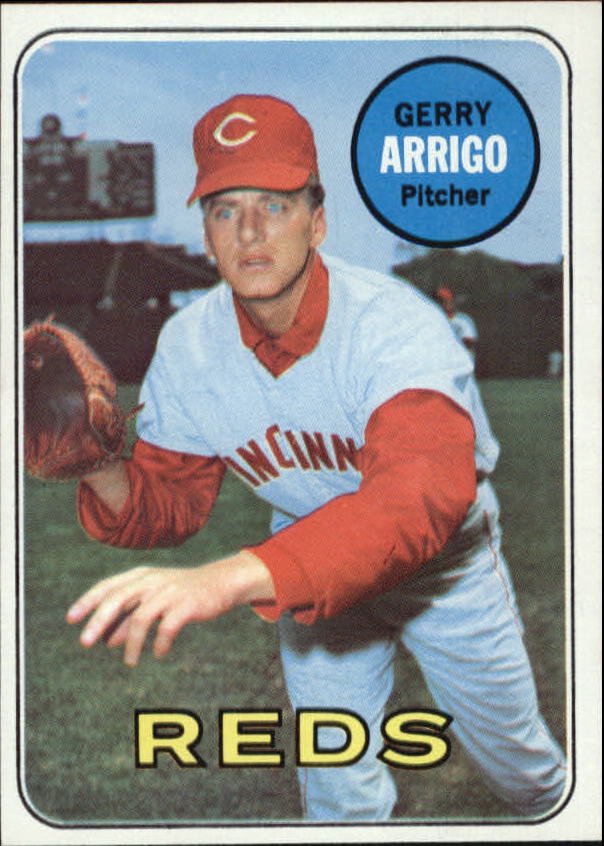 1969 Topps #213 Gerry Arrigo