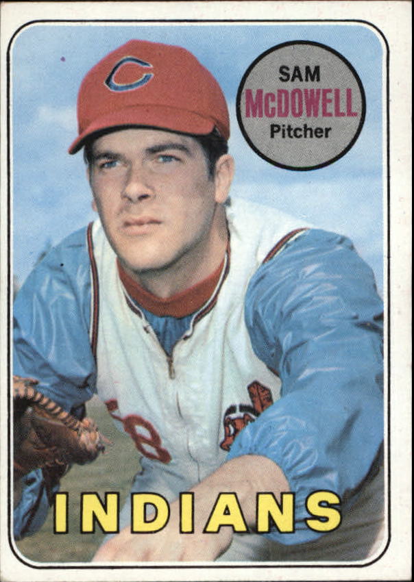 1969 Topps #220 Sam McDowell