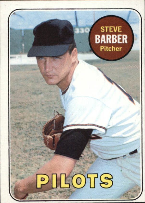1969 Topps #233 Steve Barber