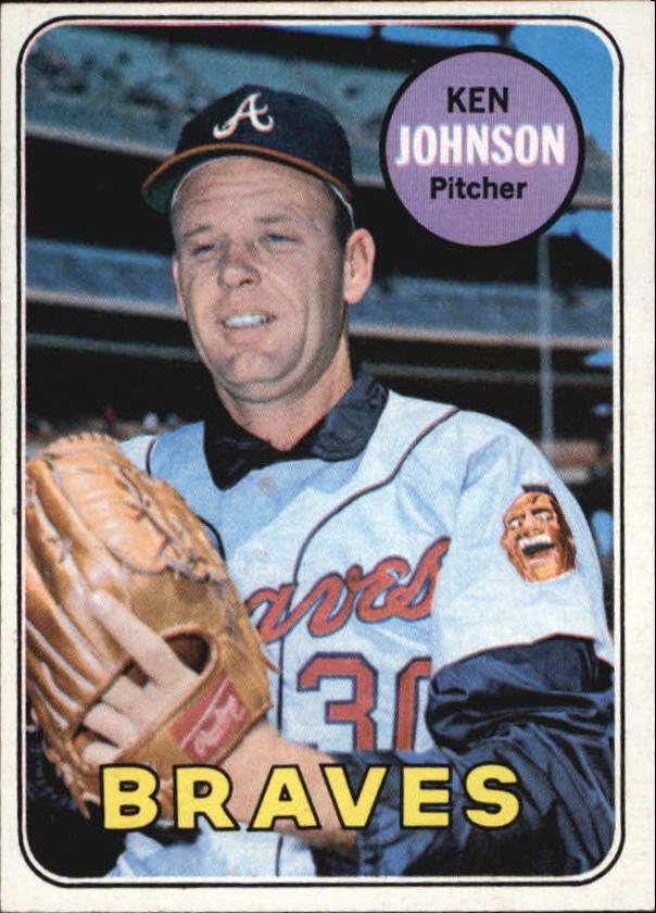 1969 Topps #238 Ken Johnson