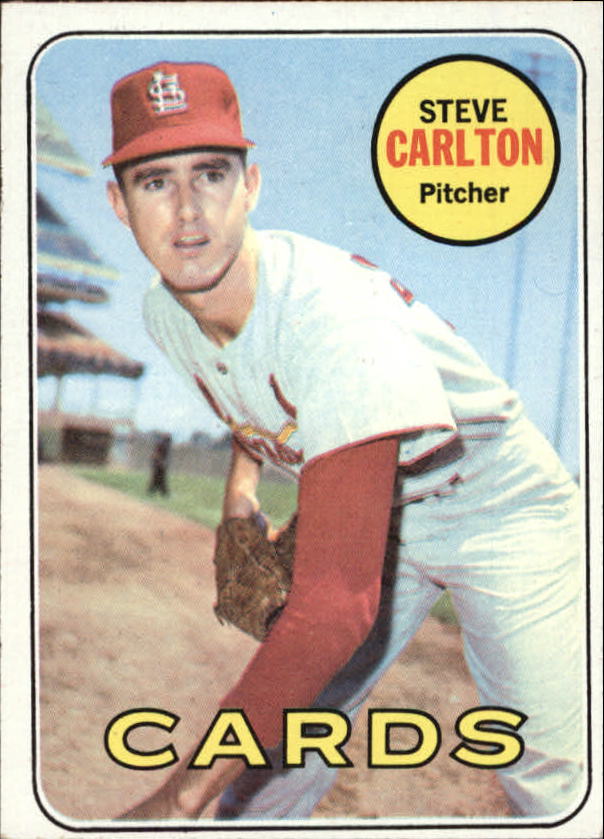 1969 Topps #255 Steve Carlton